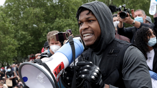 John Boyega's Still Fighting the Good <i>Star Wars </i>Fight, and Kathleen Kennedy Is Listening
